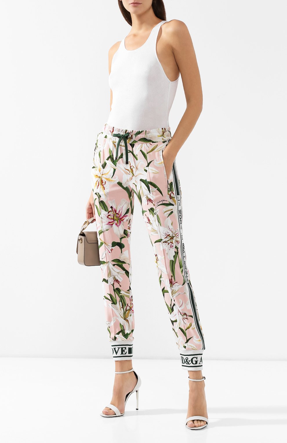 Джоггеры с принтом DOLCE & GABBANA, арт. FTA1DT/FSRLJ, фото 2
