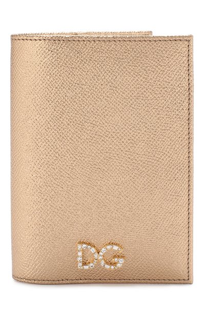 Кожаная обложка для паспорта DOLCE & GABBANA, арт. BI2215/AC184, фото 1