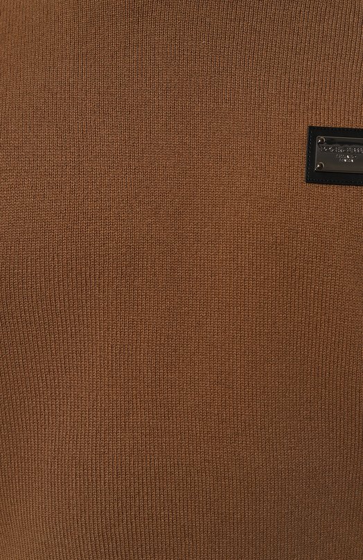 Джемпер из шерсти и кашемира Dolce & Gabbana GX039T/JFMHL Бежевый  GX039T/JFMHL Фото 5