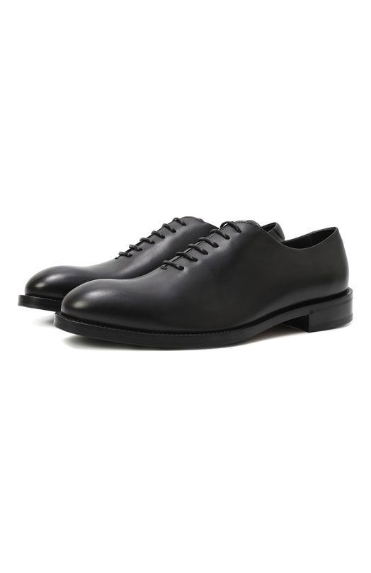 фото Кожаные оксфорды canali