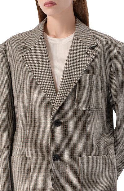 Жакет DUNST коричневого цвета по цене 35500 руб., арт. UDJA5C104W2, фото 5 Жакет DUNST, арт. UDJA5C104W2, фото 5