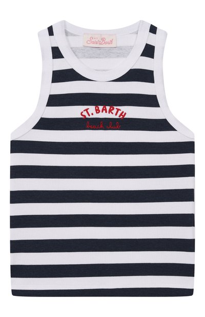 Хлопковая майка MC2 SAINT BARTH, арт. STBK BLUE JR/BLUE002/02188F