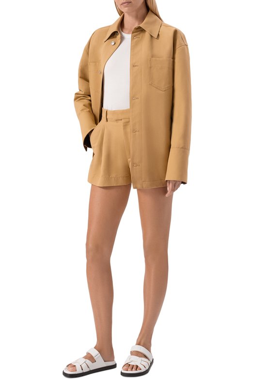 Кожаные шлепанцы Doucal's DD8890MATIUF273N Белый  DD8890MATIUF273N Фото 3