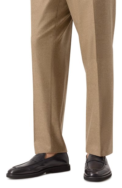 Кожаные пенни-лоферы DOUCAL'S, арт. DU3361DAVDUX216N, фото 3