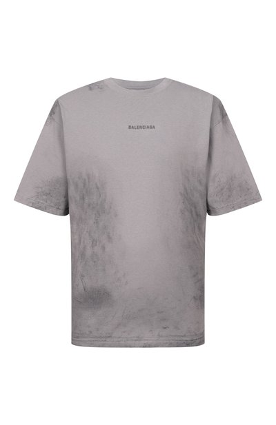 Мужская хлопковая футболка BALENCIAGA, арт. 764235/TTVF9