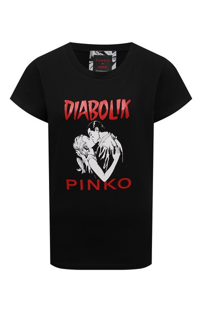 Женская хлопковая футболка PINKO, арт. 1L1098-Y5SN