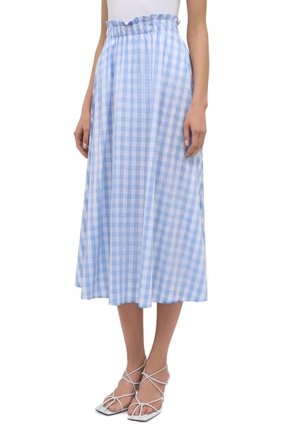 Хлопковая юбка PIETRO BRUNELLI, арт. G0W219/C0FAST/4313, фото 3