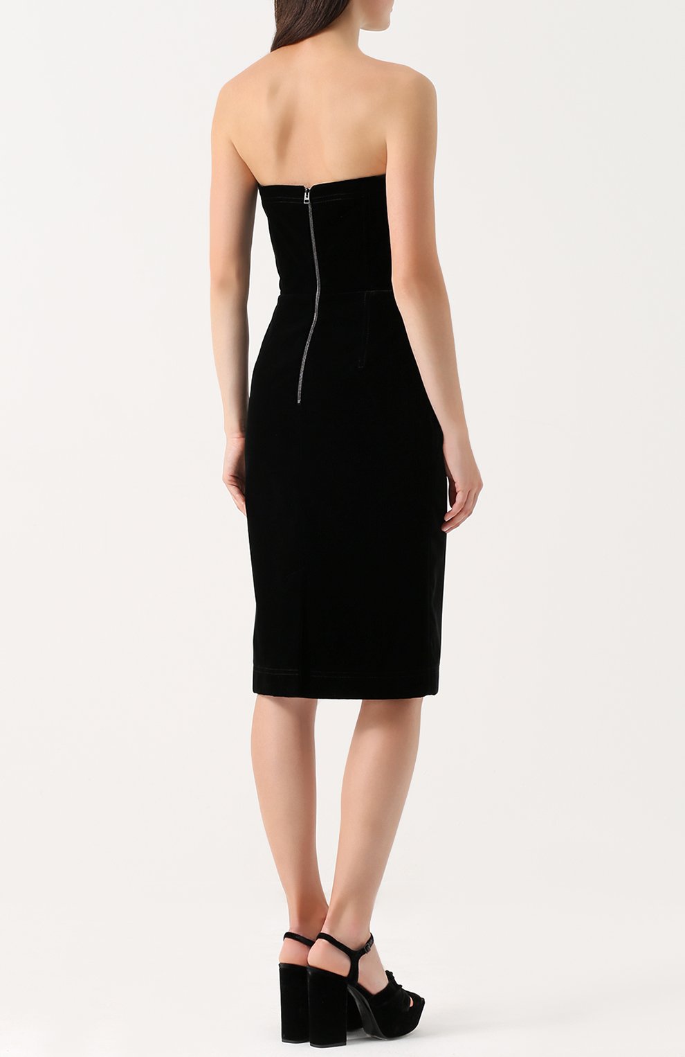 Облегающее платье-бюстье без рукавов TOM FORD, арт. AB1898-FAX103, фото 4