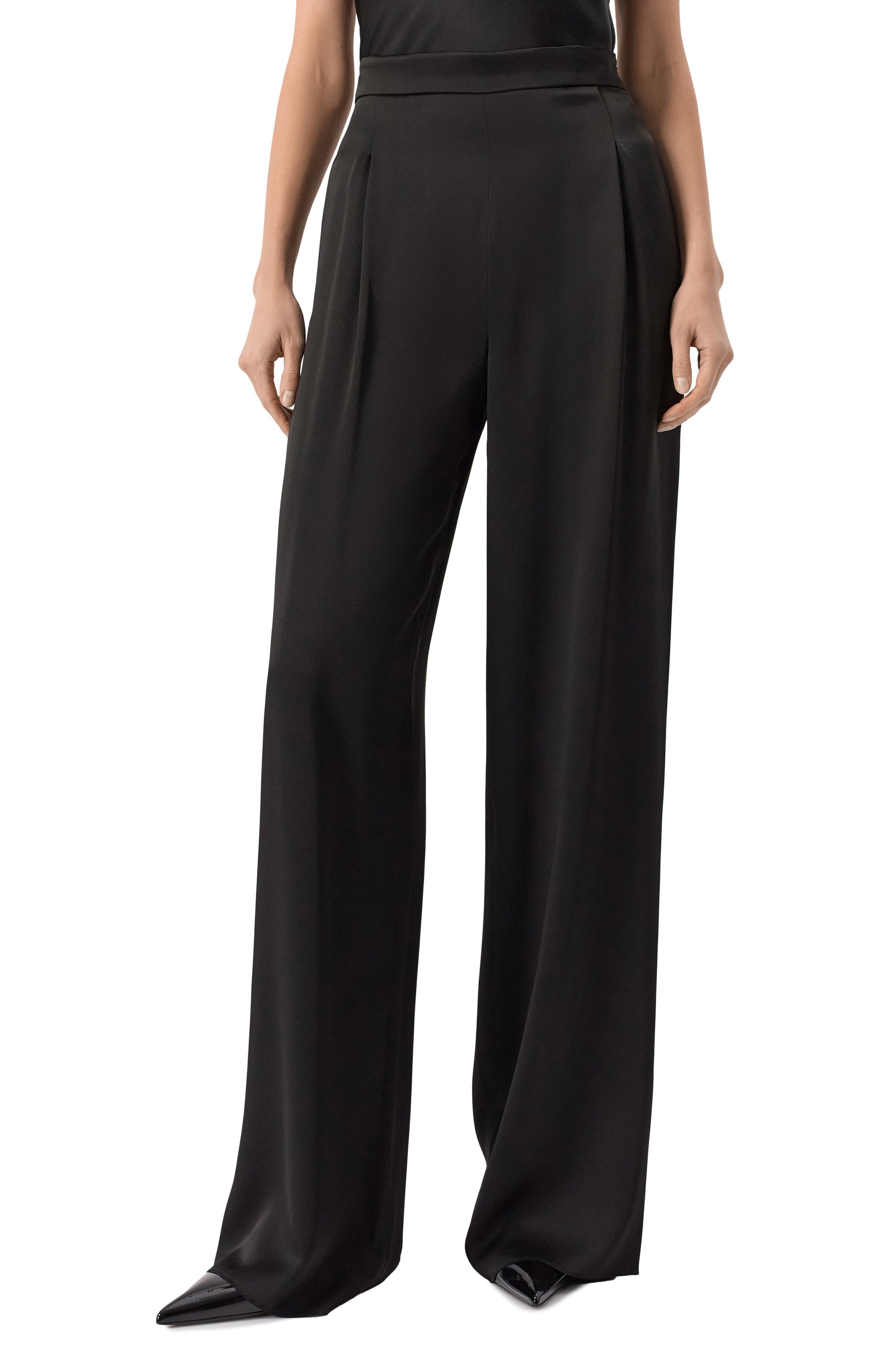 Атласные брюки MAX MARA STUDIO, арт. IETI, фото 3