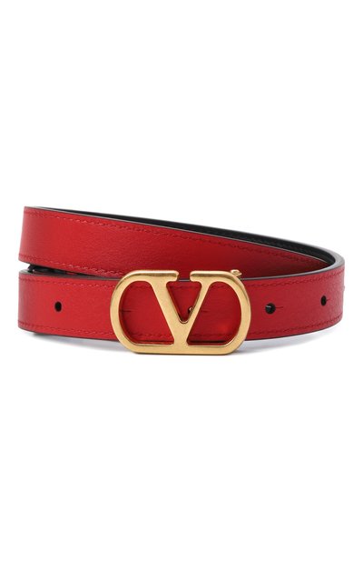 Двусторонний ремень VALENTINO черного цвета по цене 59400 руб., арт. 8W0T0SU8/IYR, фото 4 Двусторонний ремень VALENTINO, арт. 8W0T0SU8/IYR, фото 4