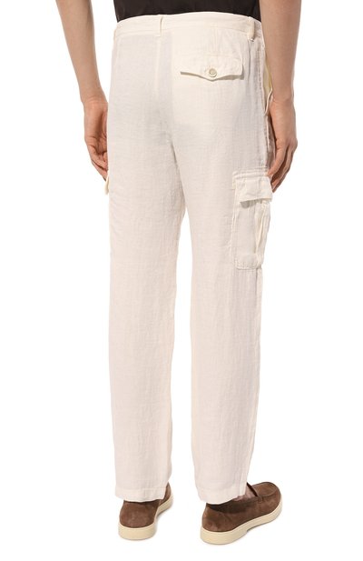Льняные брюки-карго 120% LINO, арт. 31ALIM29DX/000D943/000, фото 4