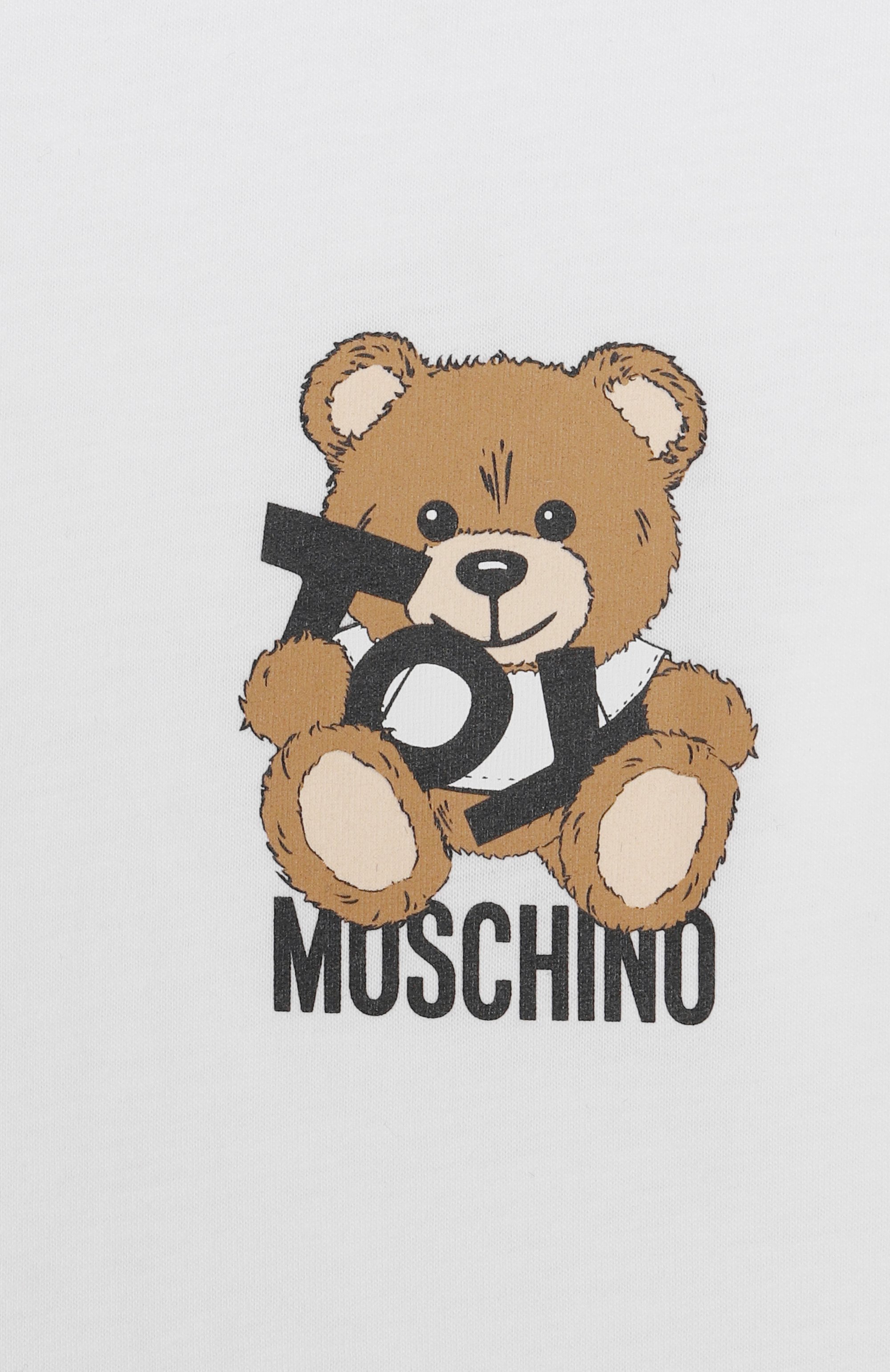 Хлопковая футболка MOSCHINO, арт. HPM050/LAA03/4-8, фото 3