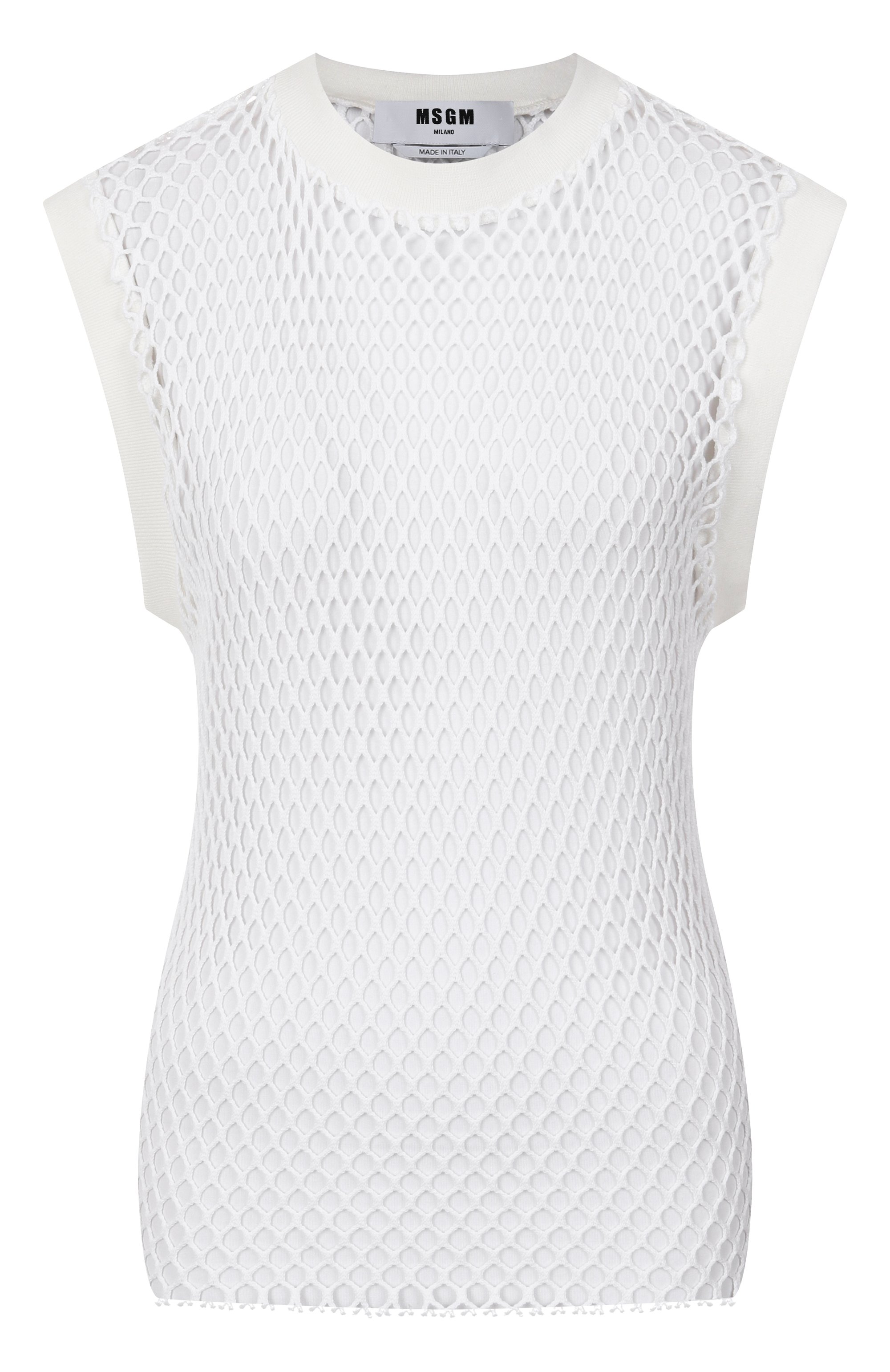 Хлопковый топ MSGM, арт. 3842MDT85 257323/257323, фото 1