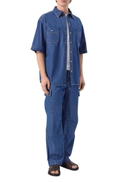 Мужские кожаные шлепанцы DOLCE & GABBANA, арт. A80570/A0118