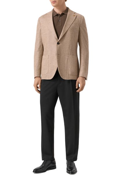 Пиджак изо льна и хлопка SARTORIA LATORRE, арт. JEF74/JH163, фото 3