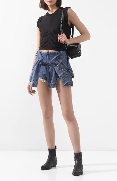 Джинсовые шорты ALEXANDERWANG.T, арт. 4DC1204610, фото 2