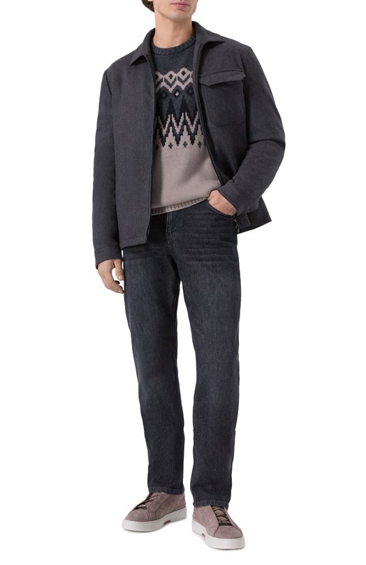 Кашемировый джемпер Bogner 88569764 Серый  88569764 Фото 2