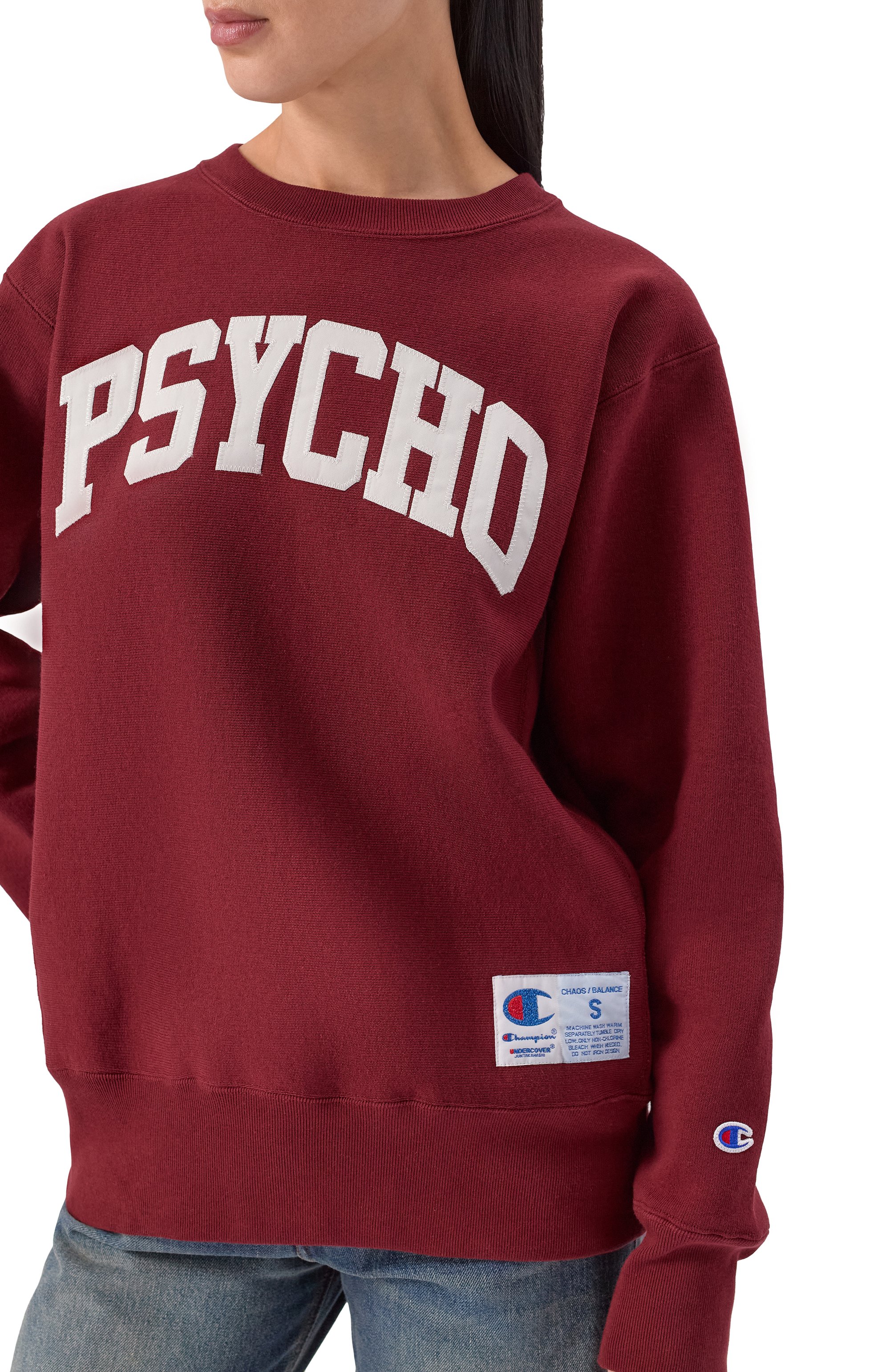 Хлопковый свитшот undercover x champion UNDERCOVER, арт. UC2E9801, фото 5