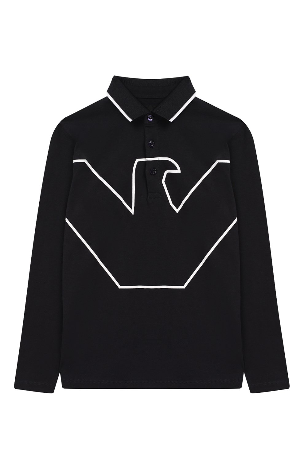 Хлопковое поло EMPORIO ARMANI, арт. 6G4FJ4/4J2NZ, фото 1