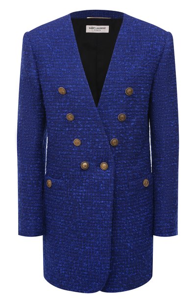 Женский шерстяной жакет SAINT LAURENT, арт. 671598/Y7D26
