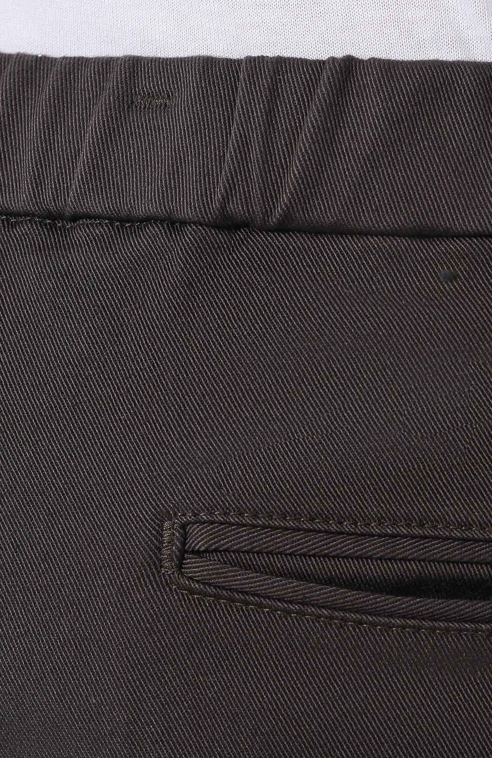 Хлопковые брюки KAZUYUKI KUMAGAI серого цвета по цене 25500 руб., арт. AP93-227, фото 5 Хлопковые брюки KAZUYUKI KUMAGAI, арт. AP93-227, фото 5