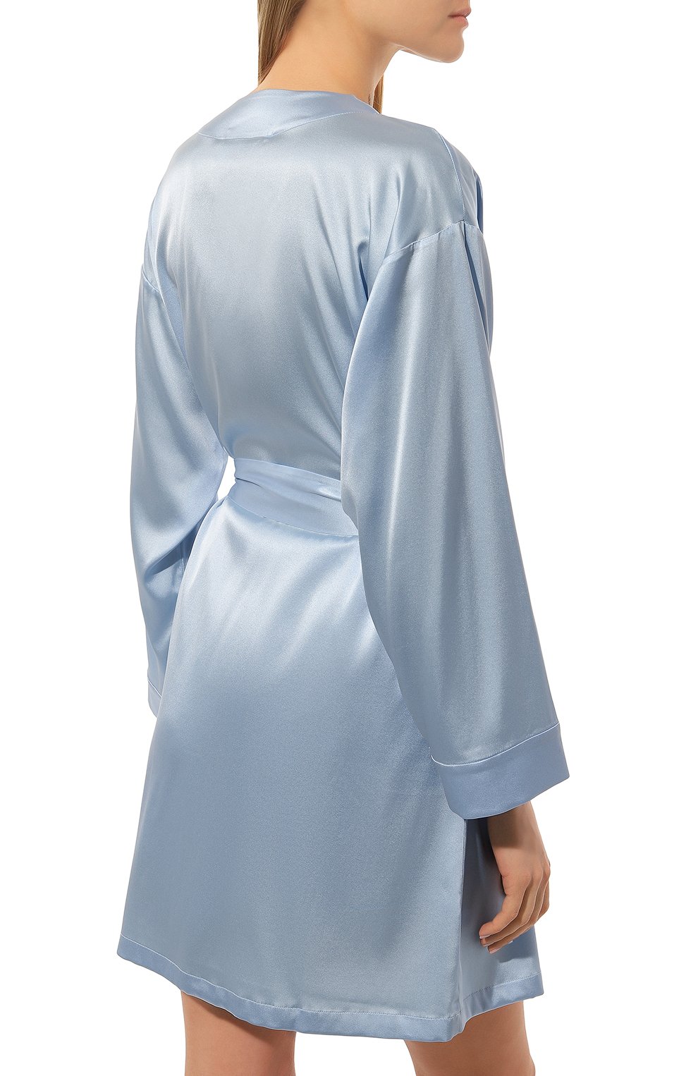 Шелковый халат I.D. SARRIERI, арт. J7461, фото 4