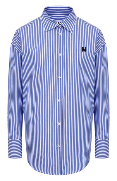 Женская хлопковая рубашка MSGM, арт. 4041MDE18X/267129