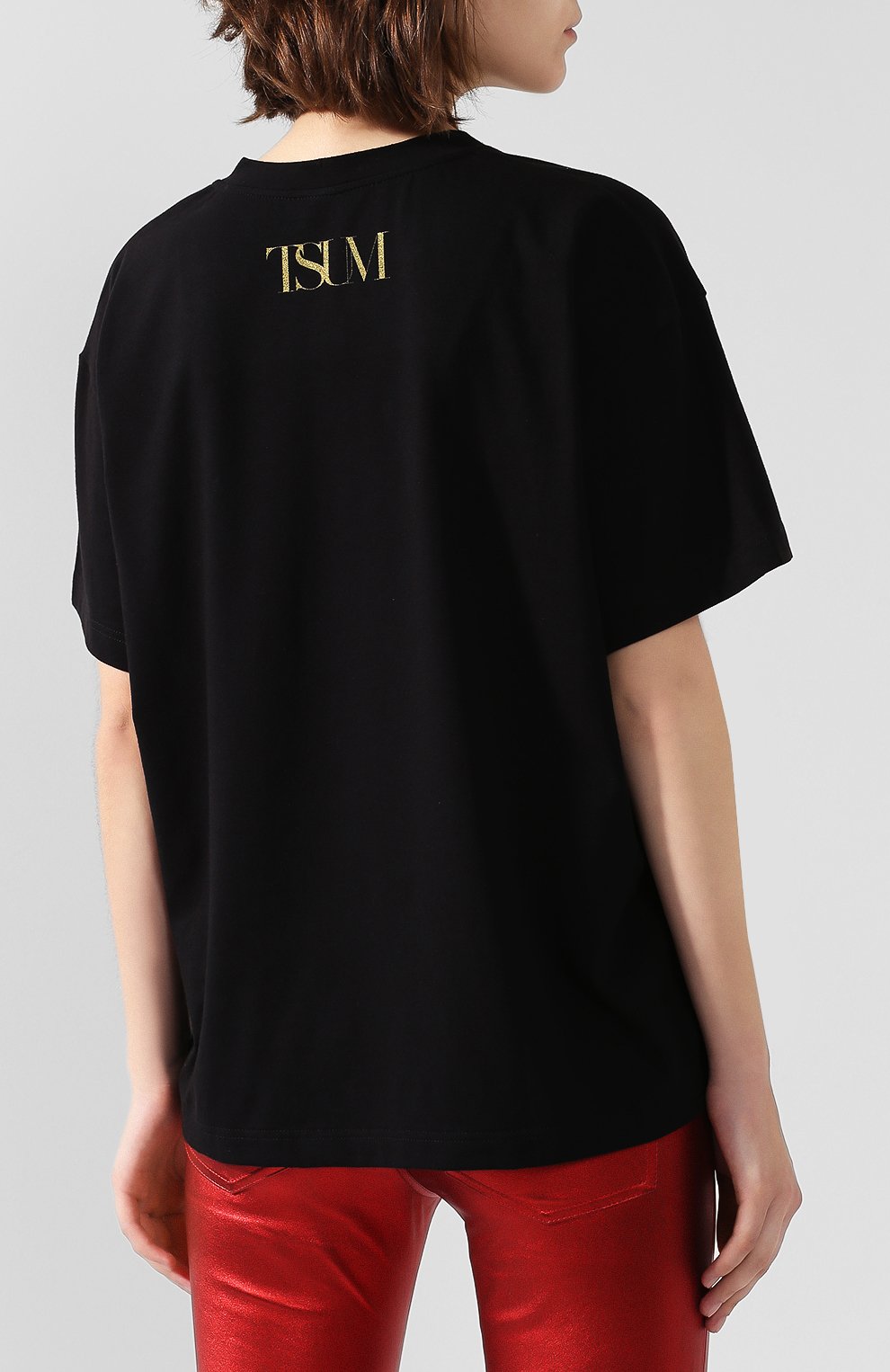 Футболка tsum 100% pure fashion m TSUM X KATЯ DOBRЯKOVA черного цвета по цене 3900 руб., арт. TS003, фото 4 Футболка tsum 100% pure fashion m TSUM X KATЯ DOBRЯKOVA, арт. TS003, фото 4