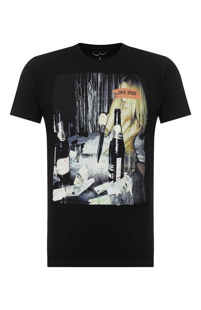 Хлопковая футболка BISIBIGLIO, арт. LIFE STR0NG/PESANTE, фото 1