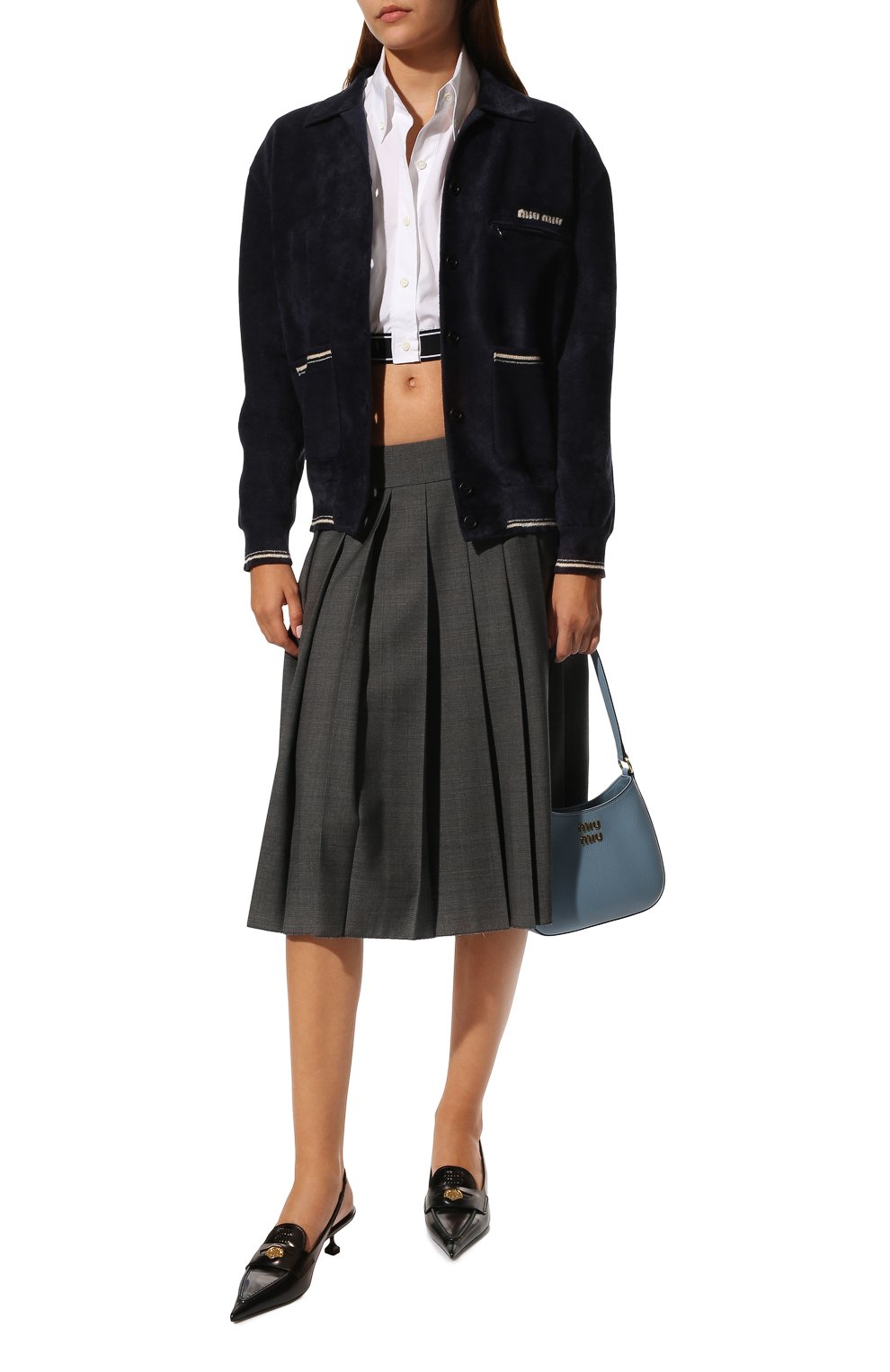 Куртка MIU MIU, арт. MMF425-1YT1-F0008, фото 2