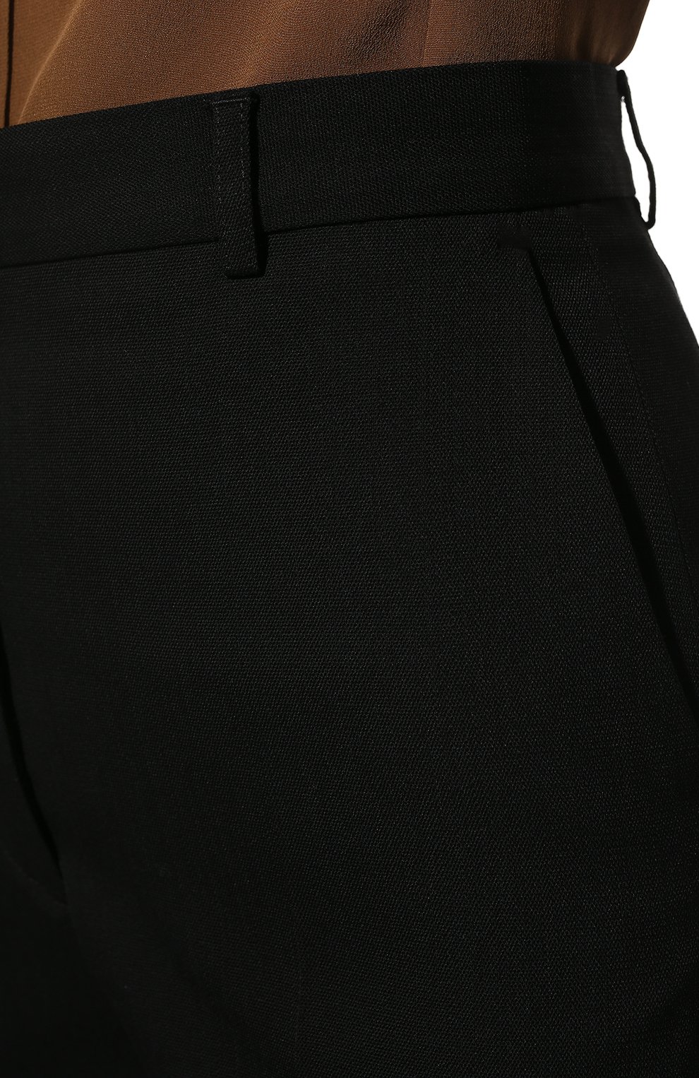 Брюки ACNE STUDIOS черного цвета по цене 51700 руб., арт. AK0509, фото 5 Брюки ACNE STUDIOS, арт. AK0509, фото 5
