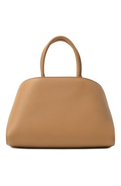 Женская сумка hug medium FERRAGAMO бежевого цвета, арт. 215608/769115 | Фото 6 (Ремень/цепочка: На ремешке; Материал: Натуральная кожа; Размер: medium)