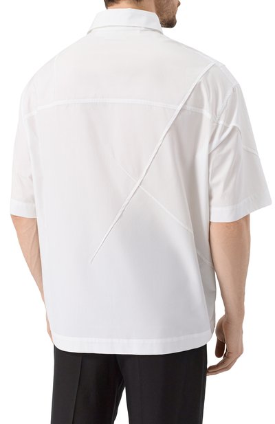 Хлопковая рубашка ISABEL BENENATO, арт. UW58S25, фото 4