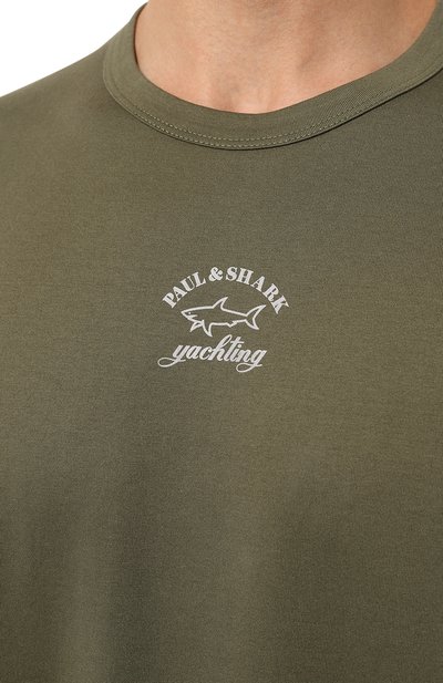 Хлопковая футболка PAUL&SHARK, арт. 12311664, фото 5