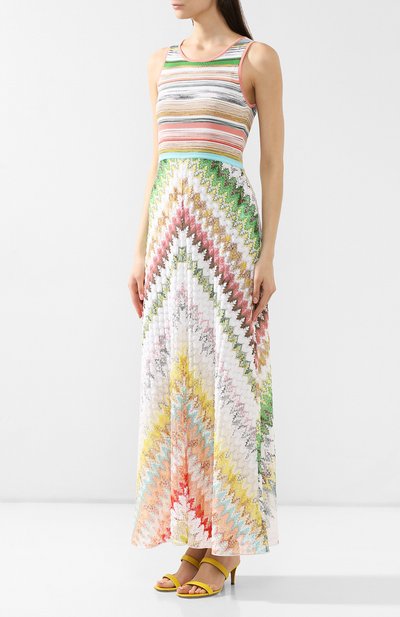 Платье из смеси вискозы и хлопка MISSONI, арт. MDG00175/BR0028, фото 3