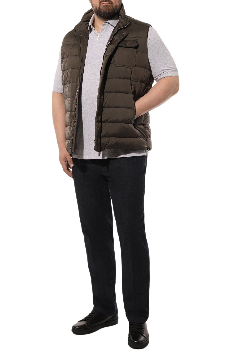 Хлопковое поло BRUNELLO CUCINELLI, арт. M0T738765W, фото 2