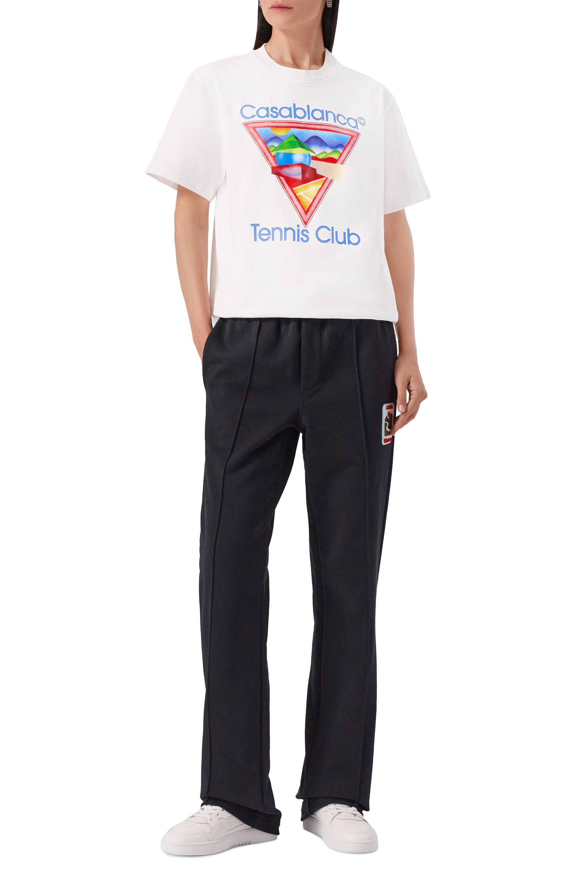 Хлопковая футболка CASABLANCA, арт. WPF25-JTS-046-01, фото 2