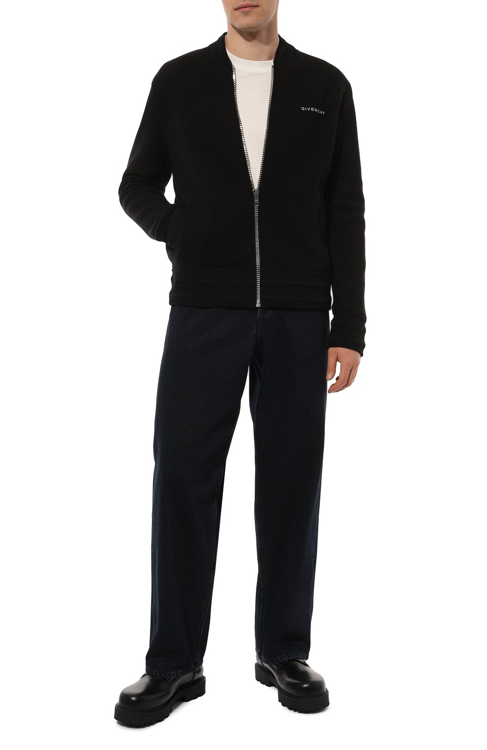 Кожаные ботинки GIVENCHY, арт. BHZ026H1KM, фото 2