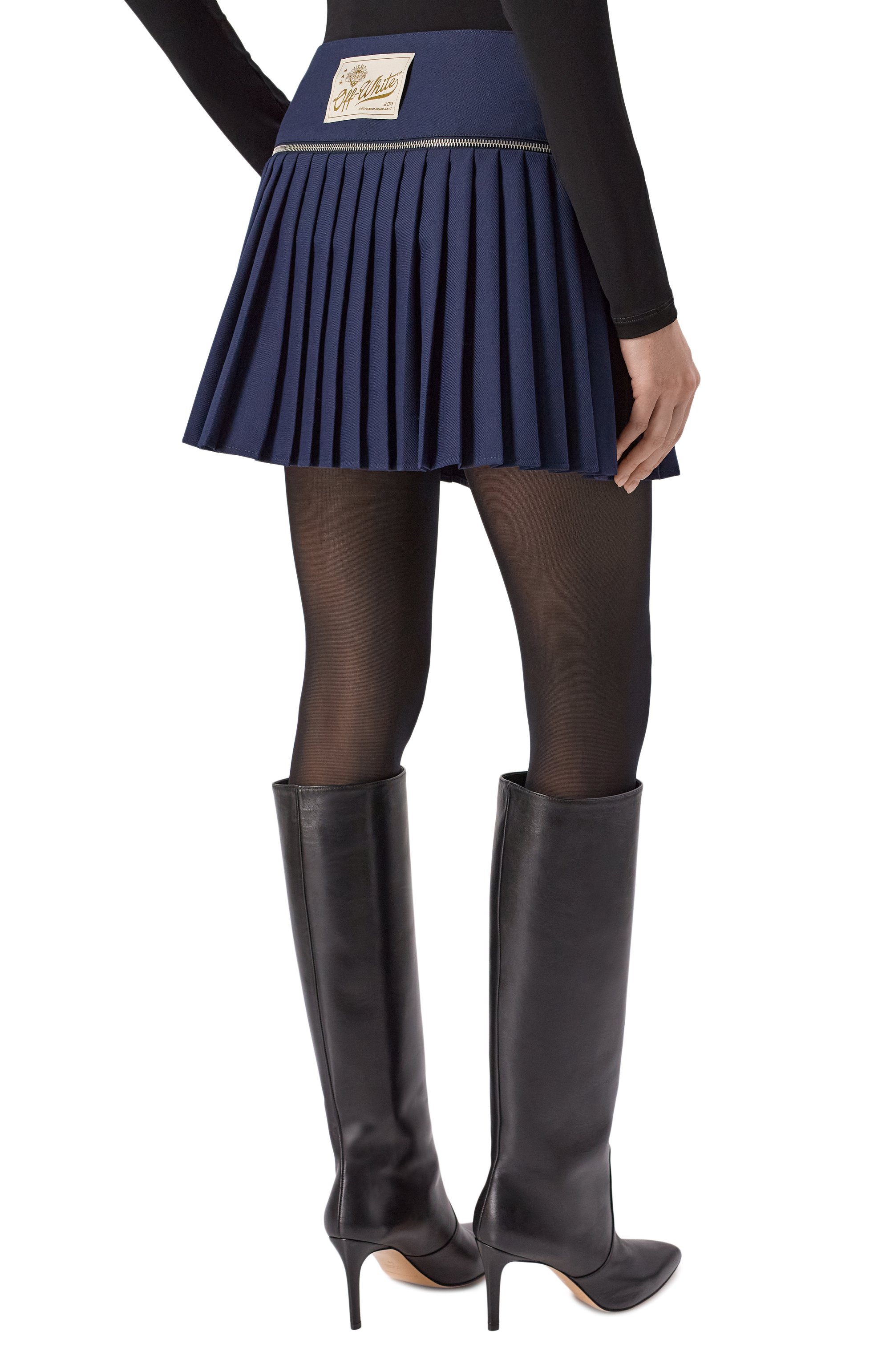 Плиссированная юбка OFF-WHITE, арт. 0WCU01FF25FAB001, фото 4