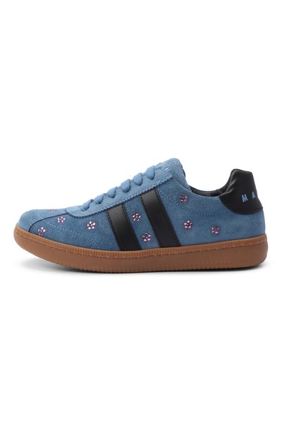 Замшевые кеды MARNI, арт. 83799/VAR1