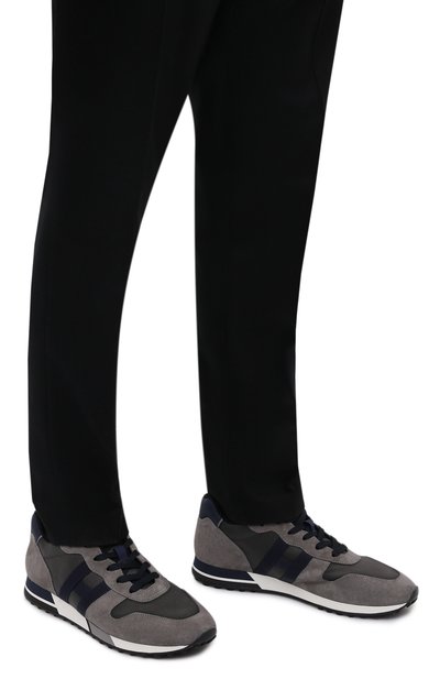 Комбинированные кроссовки HOGAN, арт. HXM3830AN51PNQ, фото 3