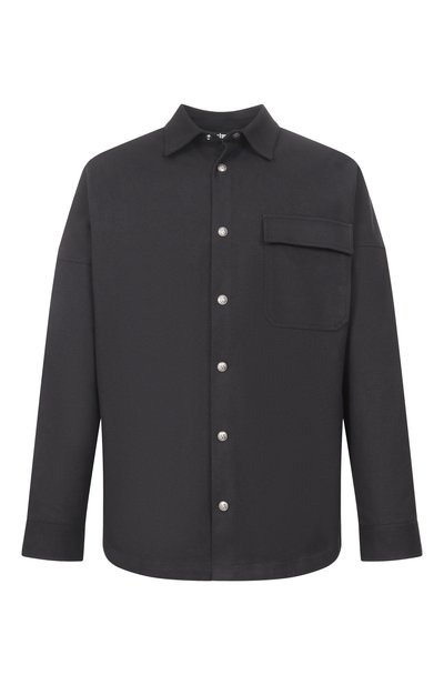 Мужская хлопковая рубашка PALM ANGELS, арт. PMES044S26FAB001