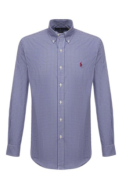 Хлопковая рубашка POLO RALPH LAUREN, арт. 710842631/4656A, фото 1