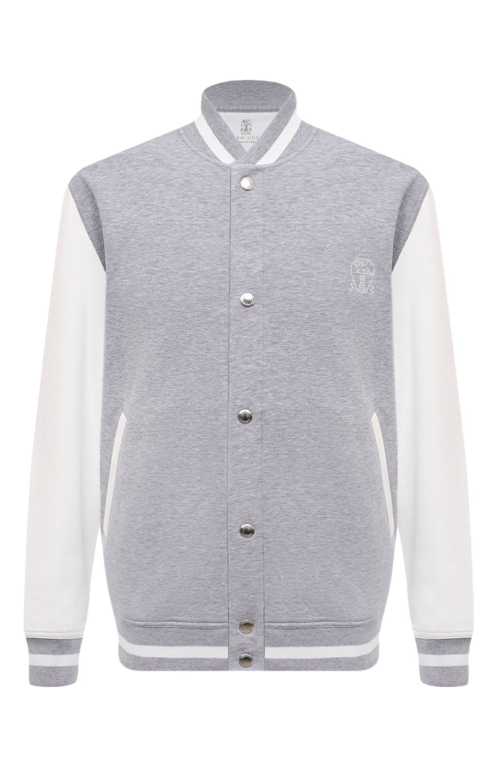 Хлопковая толстовка BRUNELLO CUCINELLI, арт. M0T359022G, фото 1