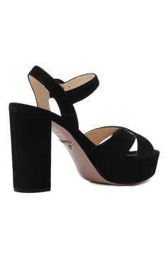 Замшевые босоножки PRADA, арт. 1XP63A-008-F0002, фото 3