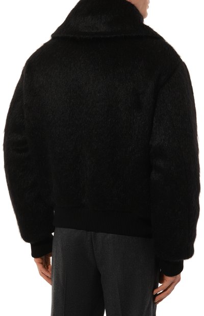 Шерстяной бомбер DOLCE & GABBANA, арт. G9BGFT/HUMT5, фото 4