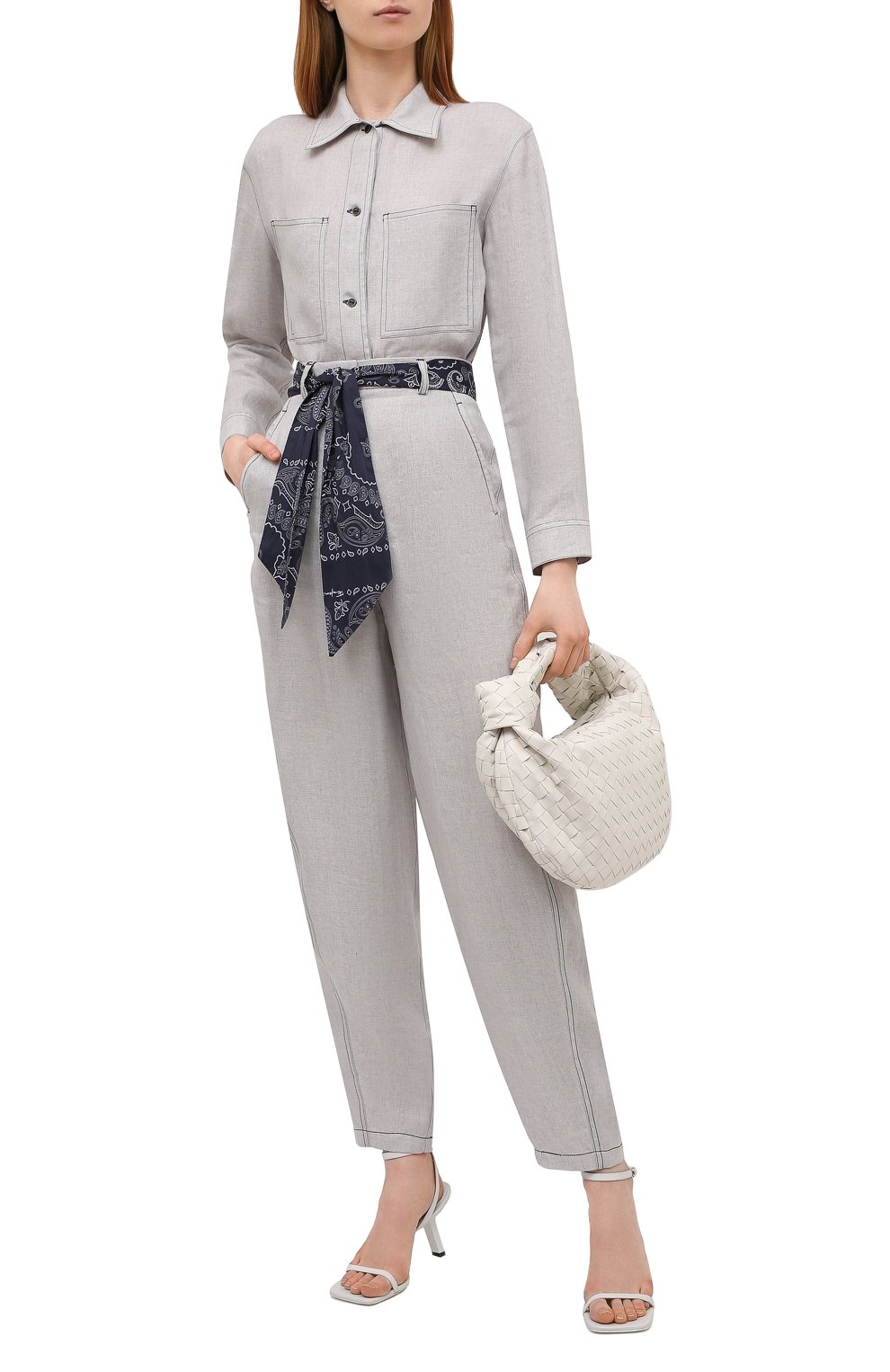 Льняная рубашка EMPORIO ARMANI, арт. 3L2CA1/2NF8Z, фото 2