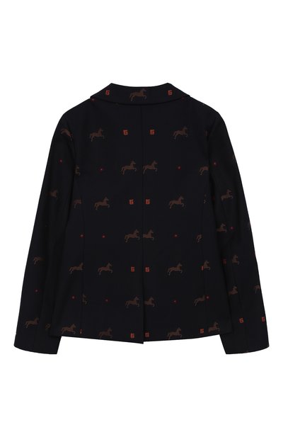 Хлопковый пиджак GUCCI, арт. 569469/XWAE0, фото 2