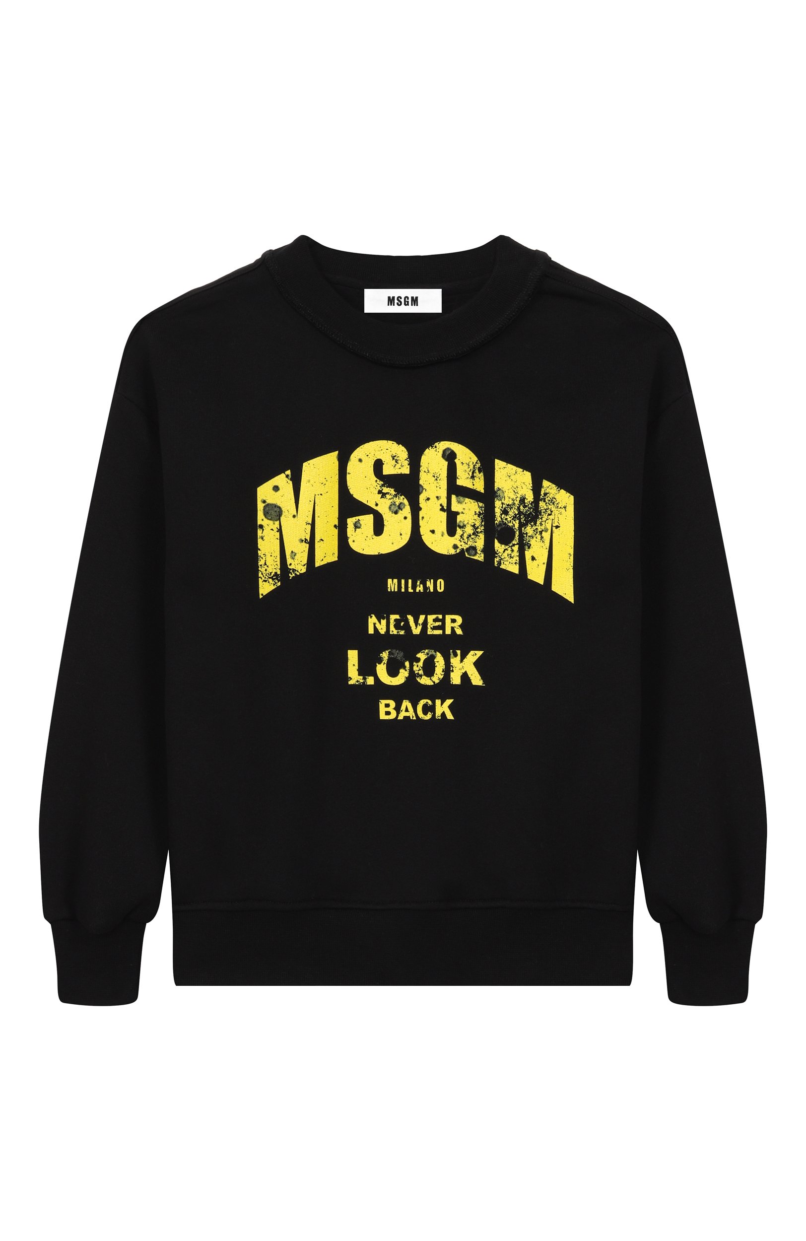 Хлопковый свитшот MSGM KIDS, арт. F6MSJBSW319, фото 1