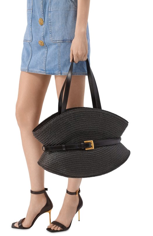 Сумка Shuffle medium Balmain GN1DQ023/TFRF Чёрный  GN1DQ023/TFRF Фото 2